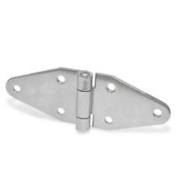 GN 1364 Stainless Steel Sheet Metal Hinge Pointed